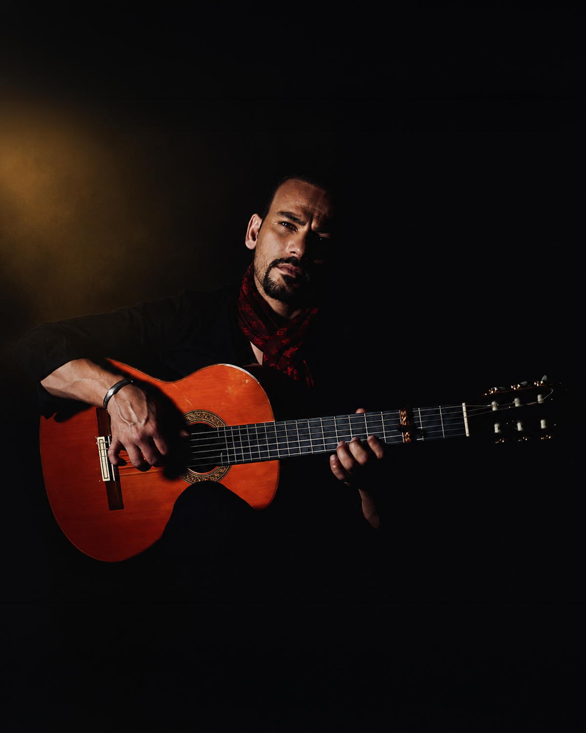 Carlito Akam Flamenco Guitarist